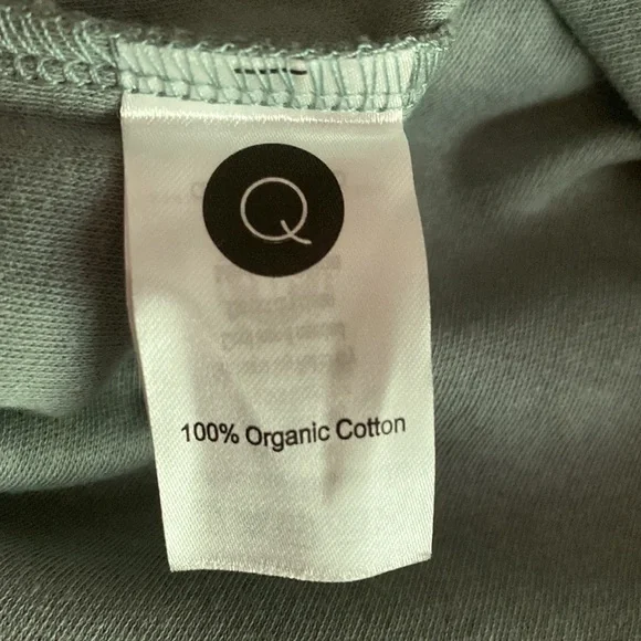 Last Call! Quincy Mae Organic Cotton Romper, Rylee+Cru, gender neutral, Sea sage - Picture 5 of 9